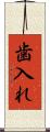 歯入れ Scroll