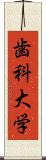 歯科大学 Scroll