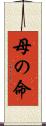 母の命 Scroll