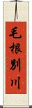 毛根別川 Scroll