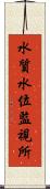 水質水位監視所 Scroll