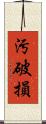 汚破損 Scroll