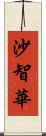沙智華 Scroll