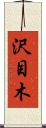 沢目木 Scroll