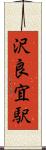 沢良宜駅 Scroll