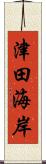 津田海岸 Scroll