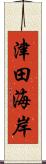 津田海岸 Scroll