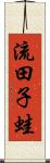 流田子蛙 Scroll