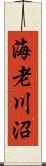 海老川沼 Scroll