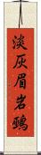 淡灰眉岩鵐 Scroll