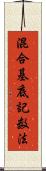 混合基底記数法 Scroll