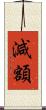 減額 Scroll