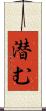 潜む Scroll