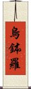 烏鉢羅 Scroll