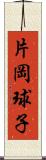 片岡球子 Scroll