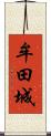 牟田城 Scroll