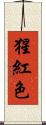 猩紅色 Scroll