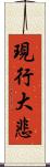 現行大悲 Scroll