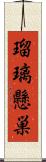 瑠璃懸巣 Scroll