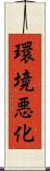 環境悪化 Scroll