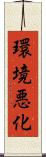 環境悪化 Scroll