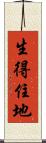 生得住地 Scroll