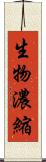 生物濃縮 Scroll