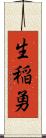 生稲勇 Scroll