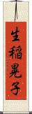 生稲晃子 Scroll