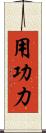 用功力 Scroll