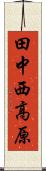 田中西高原 Scroll