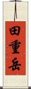 田重岳 Scroll