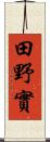 田野實 Scroll