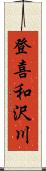 登喜和沢川 Scroll