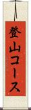 登山コース Scroll