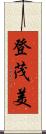 登茂美 Scroll