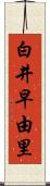 白井早由里 Scroll