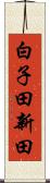 白子田新田 Scroll