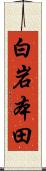 白岩本田 Scroll