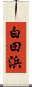 白田浜 Scroll