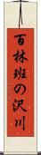 百林班の沢川 Scroll