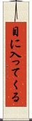目に入ってくる Scroll