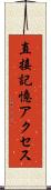 直接記憶アクセス Scroll
