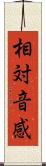 相対音感 Scroll