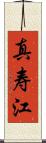 真寿江 Scroll