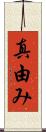 真由み Scroll