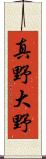 真野大野 Scroll