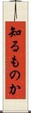 知るものか Scroll