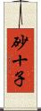 砂十子 Scroll