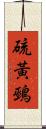 硫黃鵐 Scroll